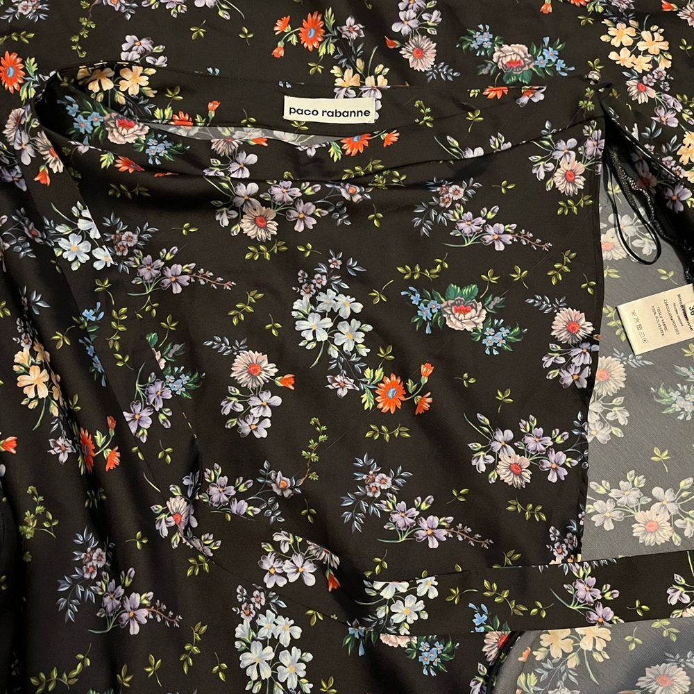 Paco Rabanne Wrap Skirt